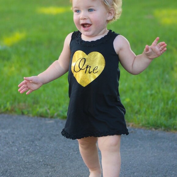 First Birthday Dress Baby Girl - Picture 6 of 9